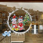 Peinture vitrine déco Noel-4