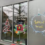 Peinture vitrine déco Noel-2022