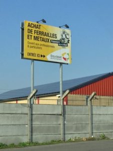 pre enseigne baudelet hazebrouck