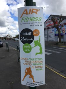 panneau akilux air' fitness