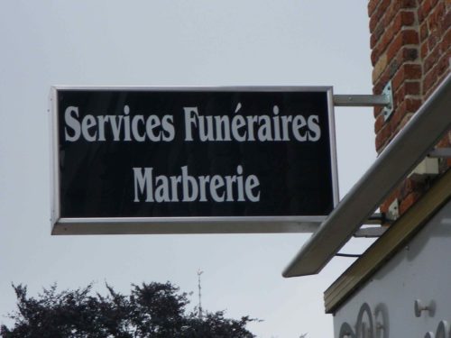 Caisson service funéraire
