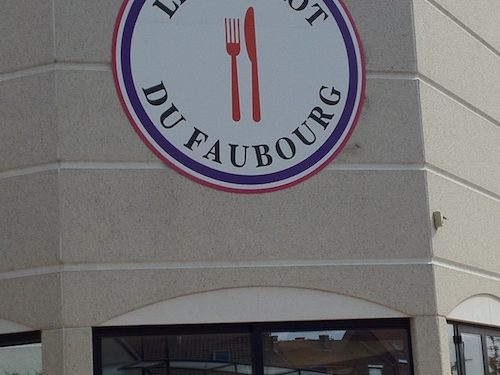 Enseigne Le Bistrot Du Faubourg