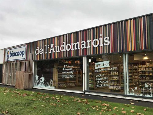 Enseigne Biocop de l'Audomarois