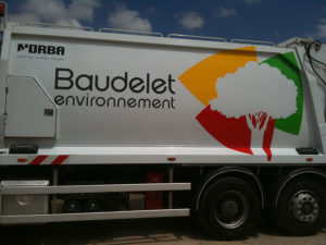 lettrage camion baudelet