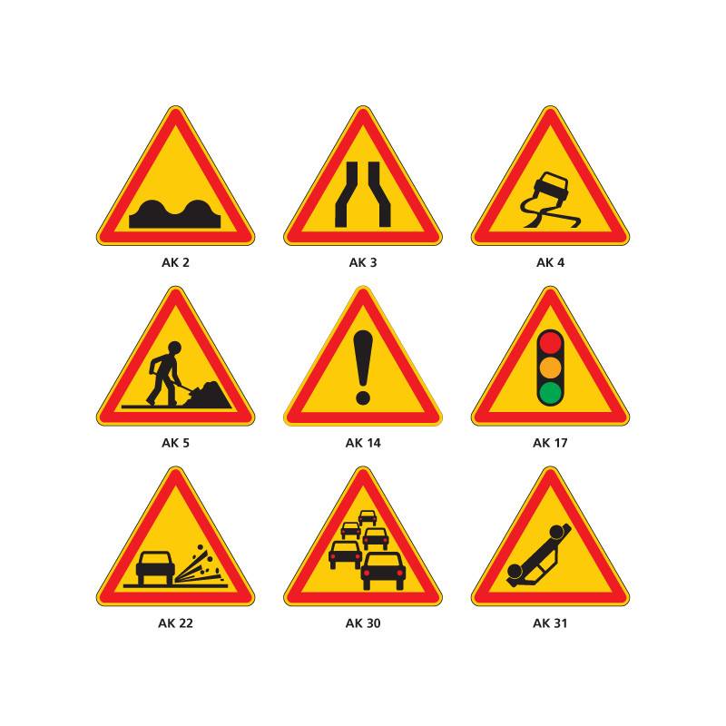 panneaux de signalisation temporaire